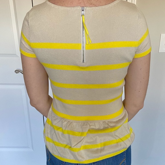 LOFT Short Sleeved Peplum Sweater - Picture 5 of 5